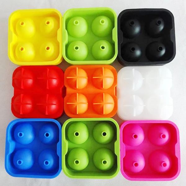 Hot Ice Kitchen Brick Mold Party Bar Tray Moulds Cube Sphere Ball Maker Mould UK