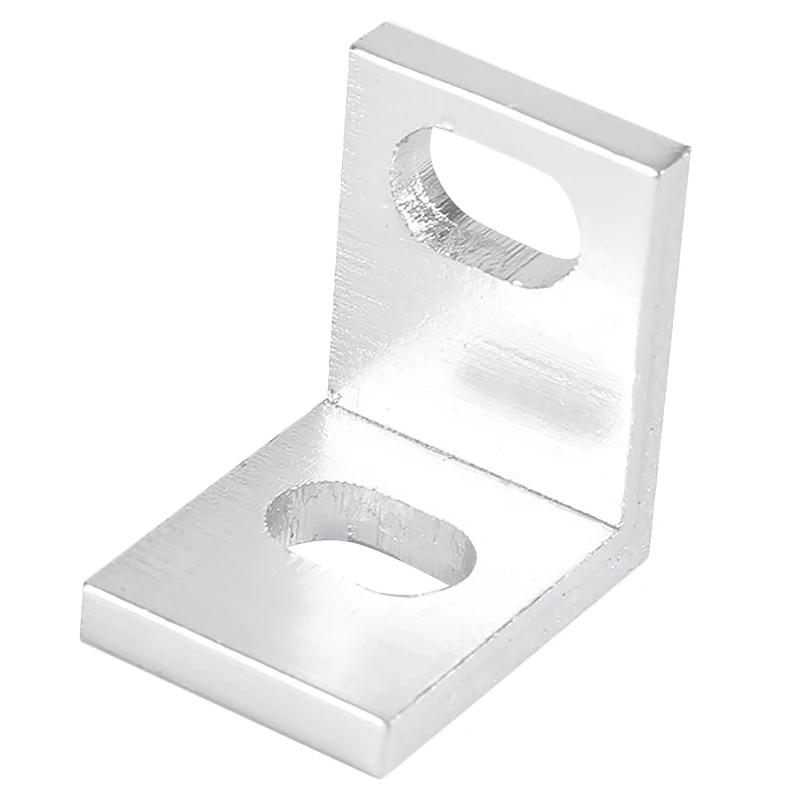 

NEW Single Universal L Brackets L-Shaped Cast Aluminum Support Angle Bracket For Openbuilds