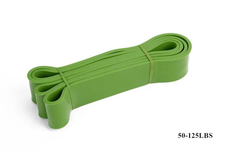 9 уровней фитнес-Эспандеры подтягивающие полосы сверхмощная Вспомогательная лента для помощи упражнениям/подвижности/растягивания/силового подъема - Цвет: Green 44