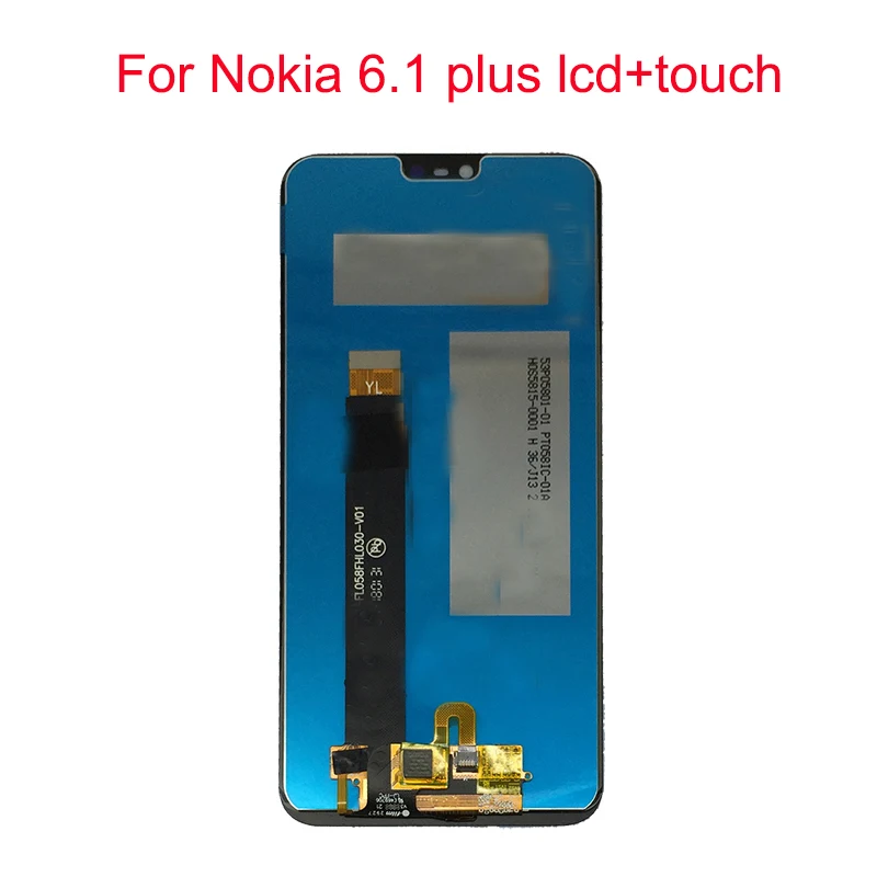 

JPFix Org Display For Nokia 6.1 Plus X6 LCD Touch Screen Digitizer Display Assembly Replacement Without Frame