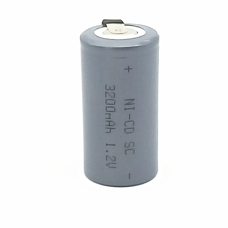 Для инструментов батарея 12 шт./лот SC батарея перезаряжаемая NI-CD 1,2 в 3200 мАч батарея sc ni-cd батареи