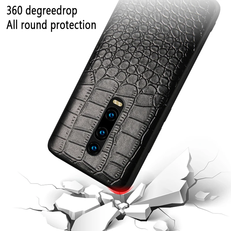 Кожаный деловой ультра-тонкий чехол для мобильного телефона для xiaomi 9 8 анти-падение все включено защитный чехол для Redmi K20 Pocophone F1