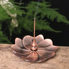 Традиционные, керамические вставлена горелки лотоса ладан сиденье украшение с изображением Будды Главная ароматерапия дропшиппинг