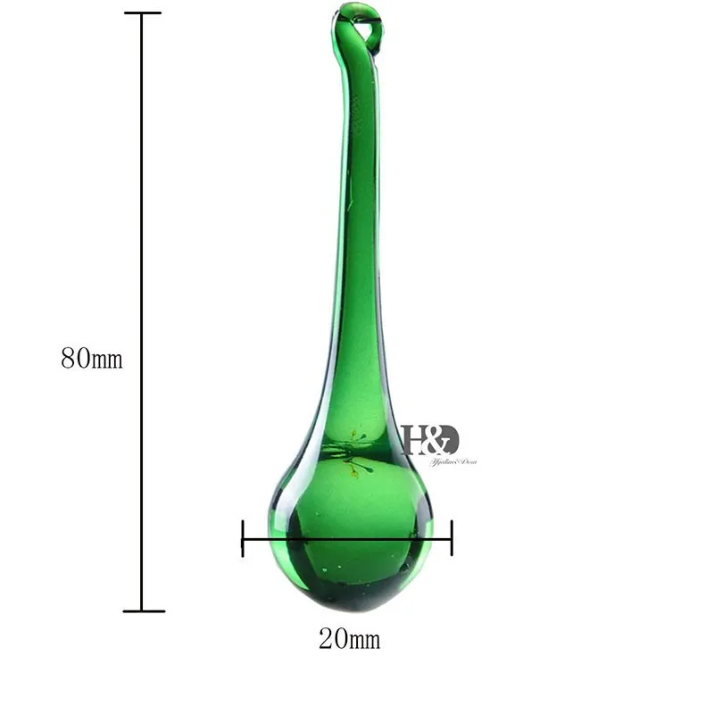 Новое поступление зеленый кристалл призмы 50 шт./лот водослива дизайн Свадебная вечеринка поставки украшения дома Лидер продаж