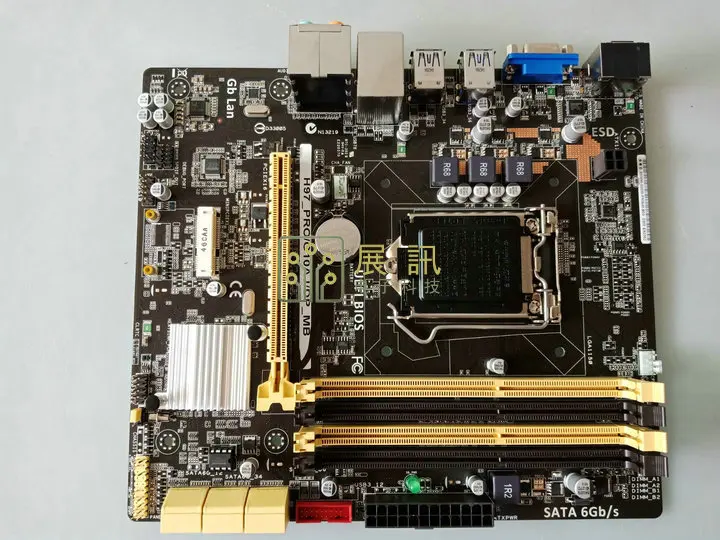 Материнская плата ASUS H97_PRO/G10AJ/DP_MB H97 1150 Pin MATX оригинальные Материнские платы