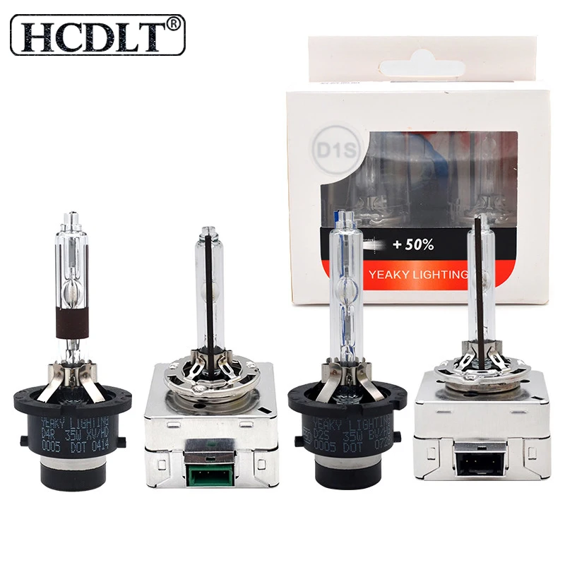 HCDLT Original 5500K Yeaky D2H Xenon HID Bulb D2S D4S 4500K 6500K D1S D3S Auto Car