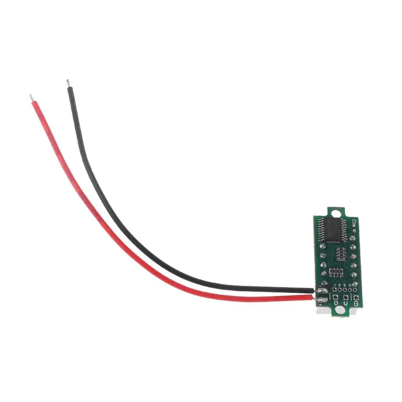0,2" светодиодный дисплей модуль цифрового термометра для DS18B20 датчик температуры Красный 22x10x8 мм