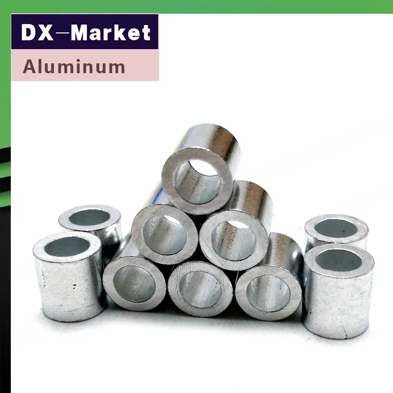 5mm , Aluminum Wire Rope Ferrules Wire Sling Wire Clamp Clamps