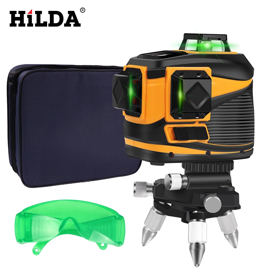 

12 Lines green laser level 3D Self-Leveling 360 Horizontal And Vertical Cross Super Powerful Green Laser Beam Line Laser Level