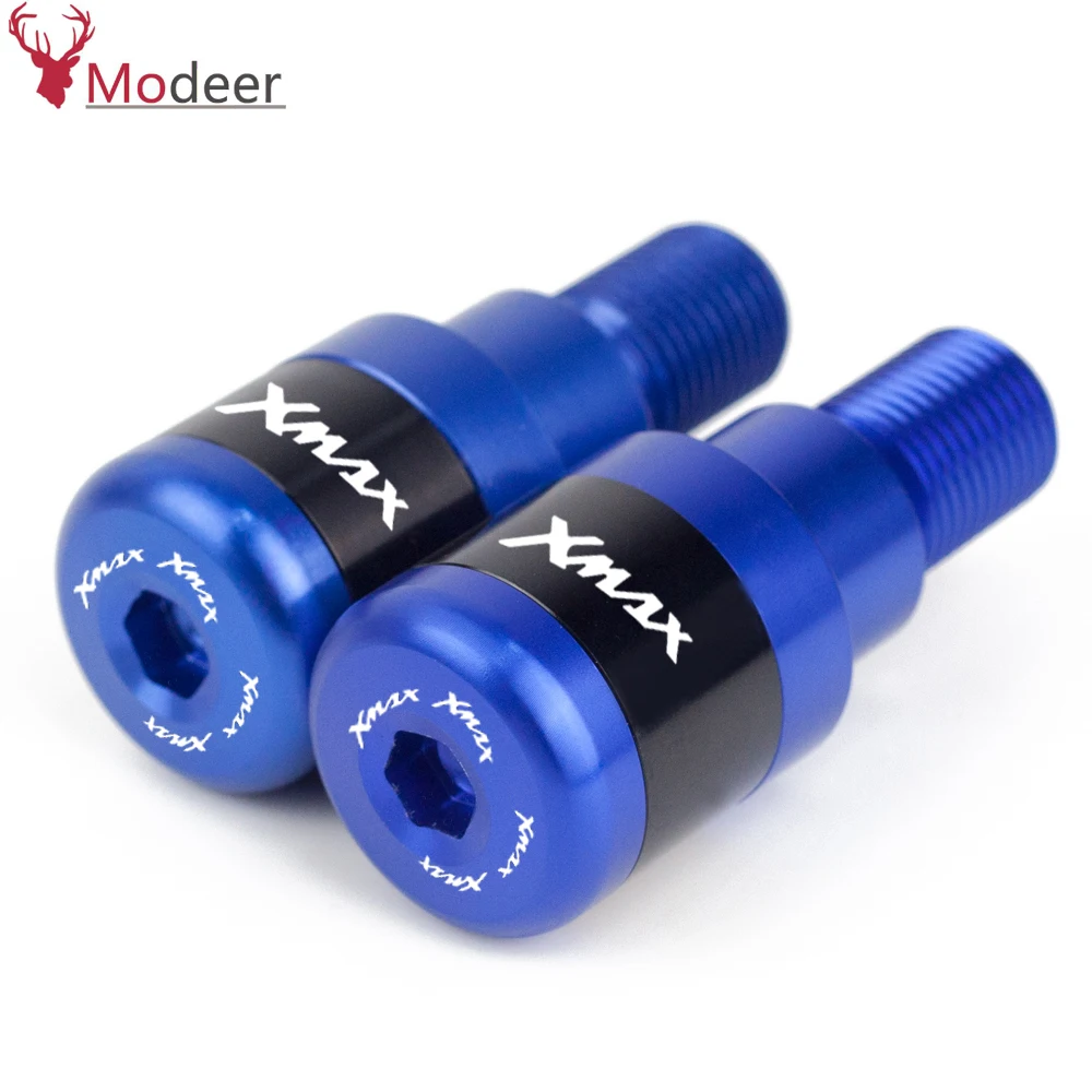 

Motorcycle accessories Handlebar Grips Handle Bar Cap End Plugs For Yamaha XMAX 250 2009-2015 XMAX 400 2013-2016 125 2016-2017