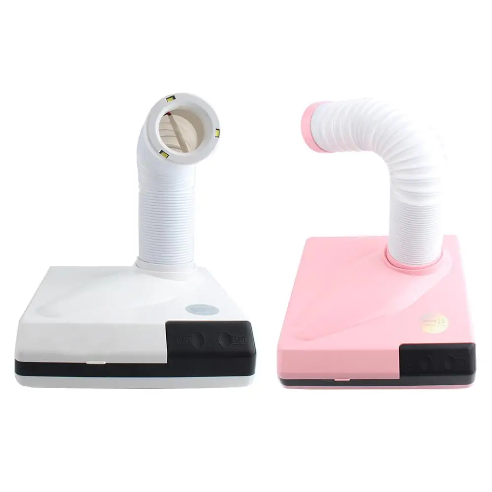

Nail Dust Collector Vacuum Cleaner Suction Fan 60W 360°Flexible Rotation Air Blower Retractable Elbow Cleaning Tools Beauty
