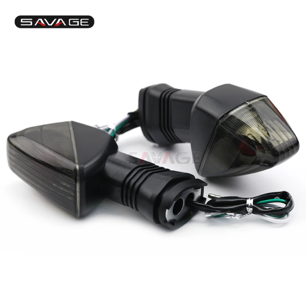 

Turn Signal Indicator Light For KAWASAKI ZX-6R ZX-6RR Z750S KLE 500/650 VERSYS KLR650 Motorcycle Front/Rear Blinker Lamp