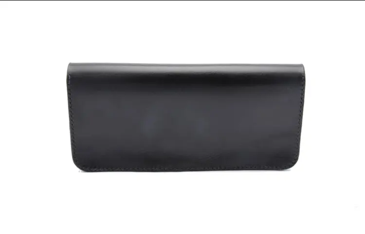 DIY leather craft women man long wallet PVC die cutting template sewing pattern 1 set