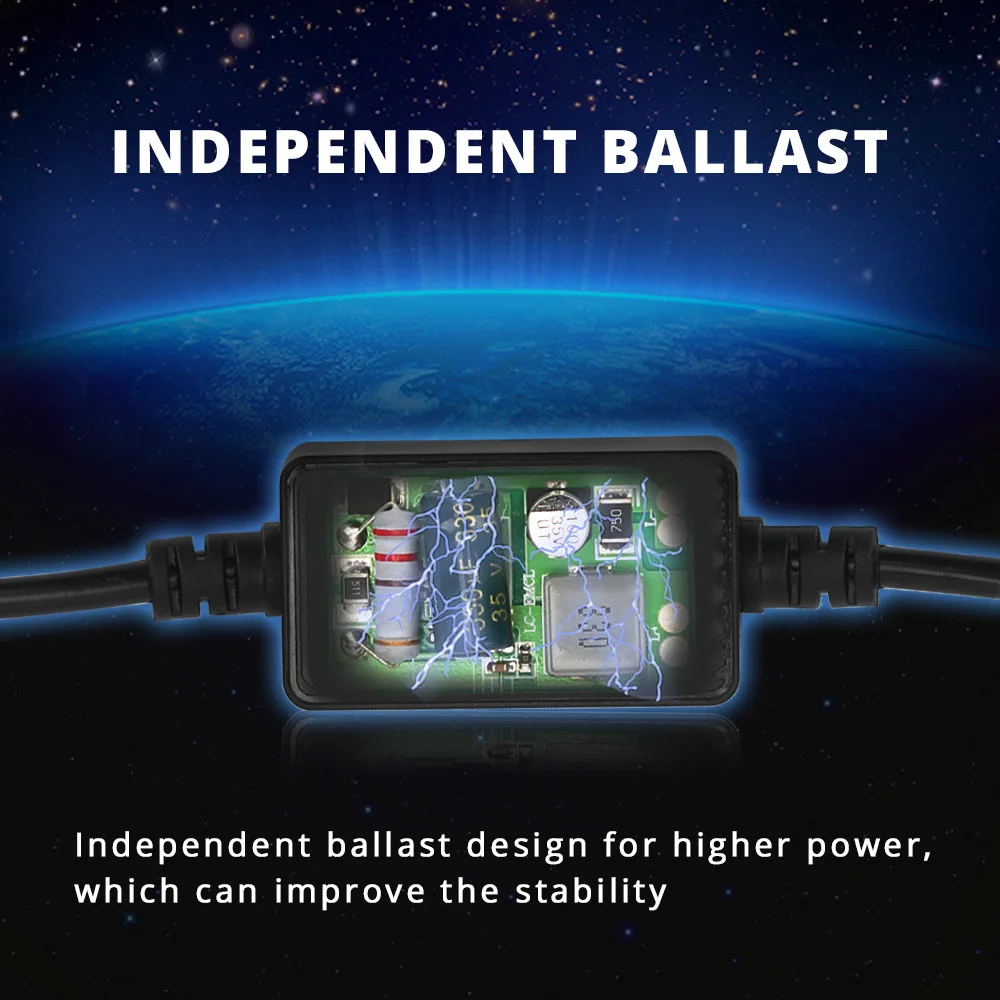 Автомобильная фара AILEO 9012 светодиодный H4 LED H7/H8/9005/H3/H16(JP)/H11/H1/H9/9006 72W 8000LM 8000K 12V