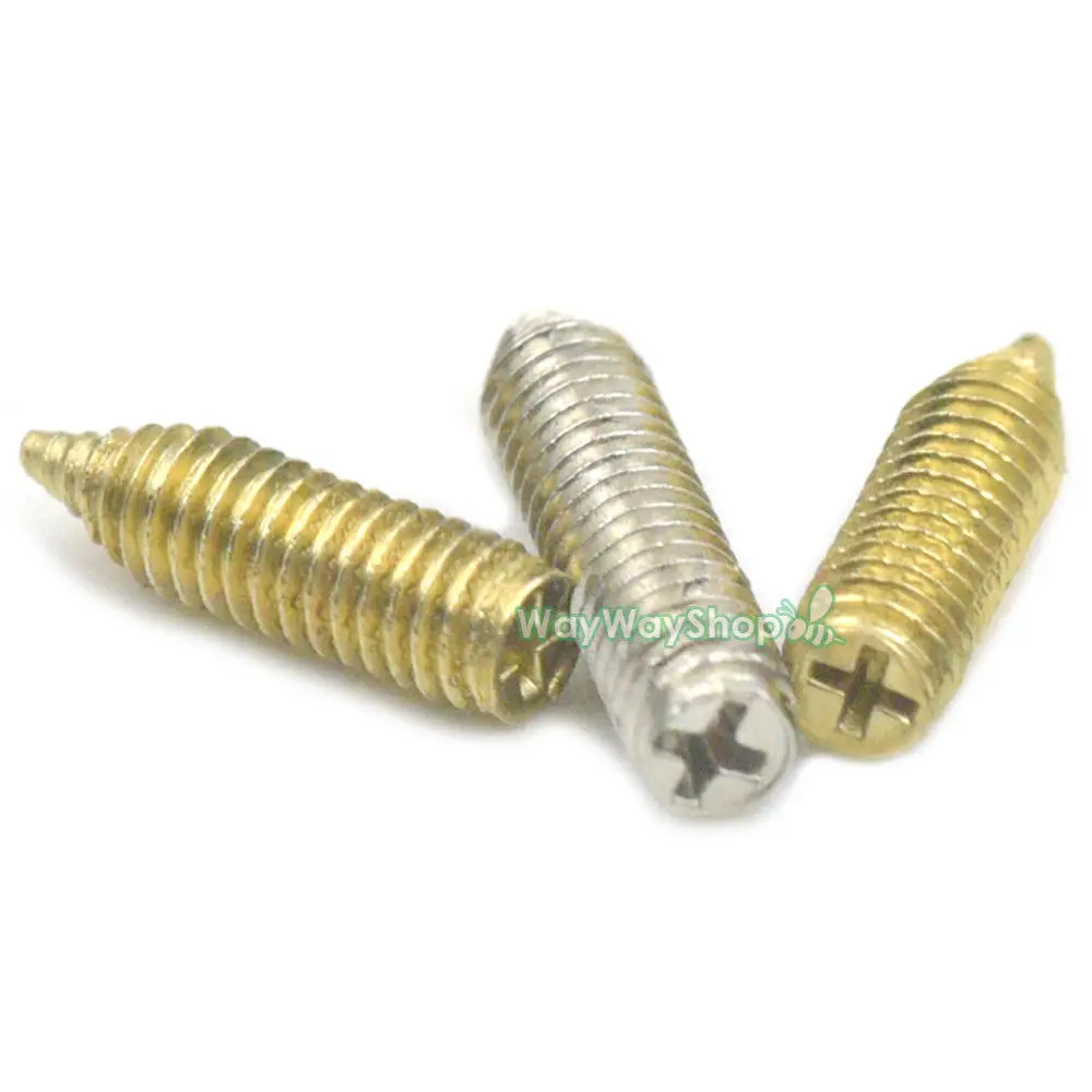 50 Pcs Belt Tip Buckle Replacement Screw Fastener For Sewing Leather