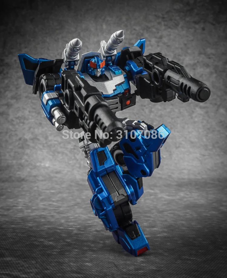Железный завод трансформация IF EX 12G EX12G Genesic Blueflash Bluestreak фигурка робота
