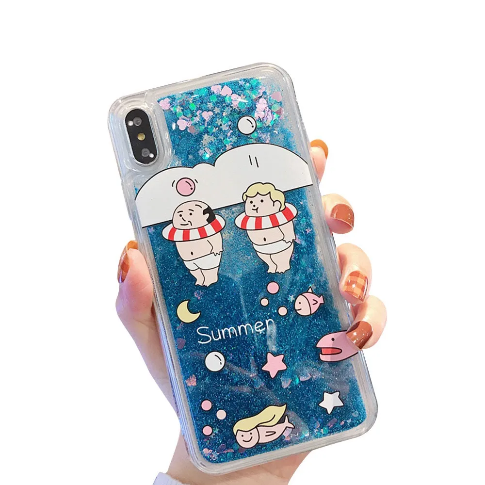 KISSCASE зыбучий песок ТПУ чехол для телефона Samsung Galaxy S9 S8 Plus Note 9 8 M20 M30 J6 J8 A6 A8 A9 2018 2017 |