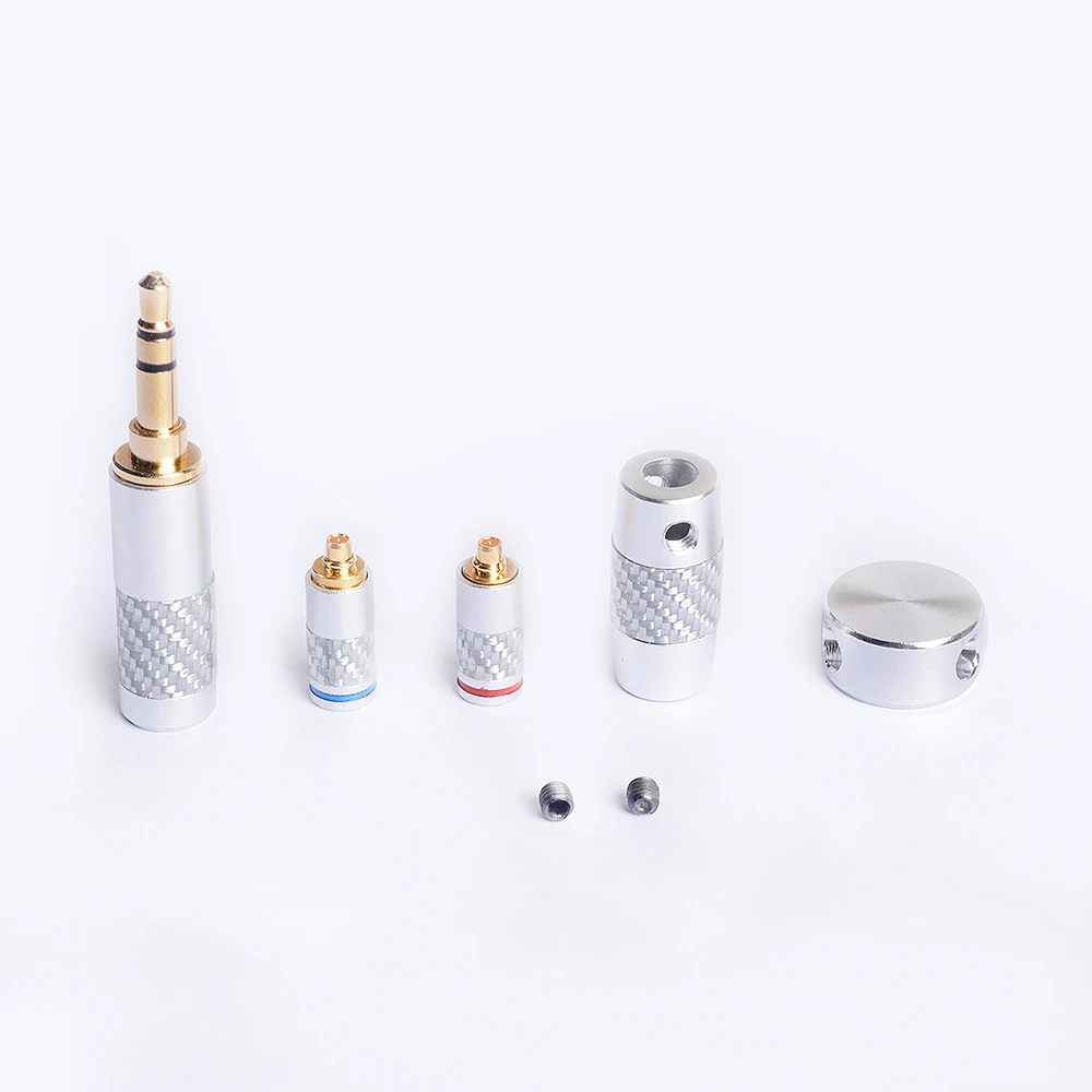 OKCSC DIY Earphone Accessories Set 3 5mm Jack MMCX Connector Headphone Splitter for Sony XBA Z5 Ultrazone IQ SE535 W60