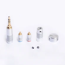 OKCSC DIY Earphone Accessories Set 3 5mm Jack MMCX Connector Headphone Splitter for Sony XBA Z5 Ultrazone IQ SE535 W60