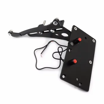 

Motorcycles License Plate Bracket Taillights Side Mount For Harley Davidson Iron 883 2009-2017 Sportster XL883 XL1200 2004-2017