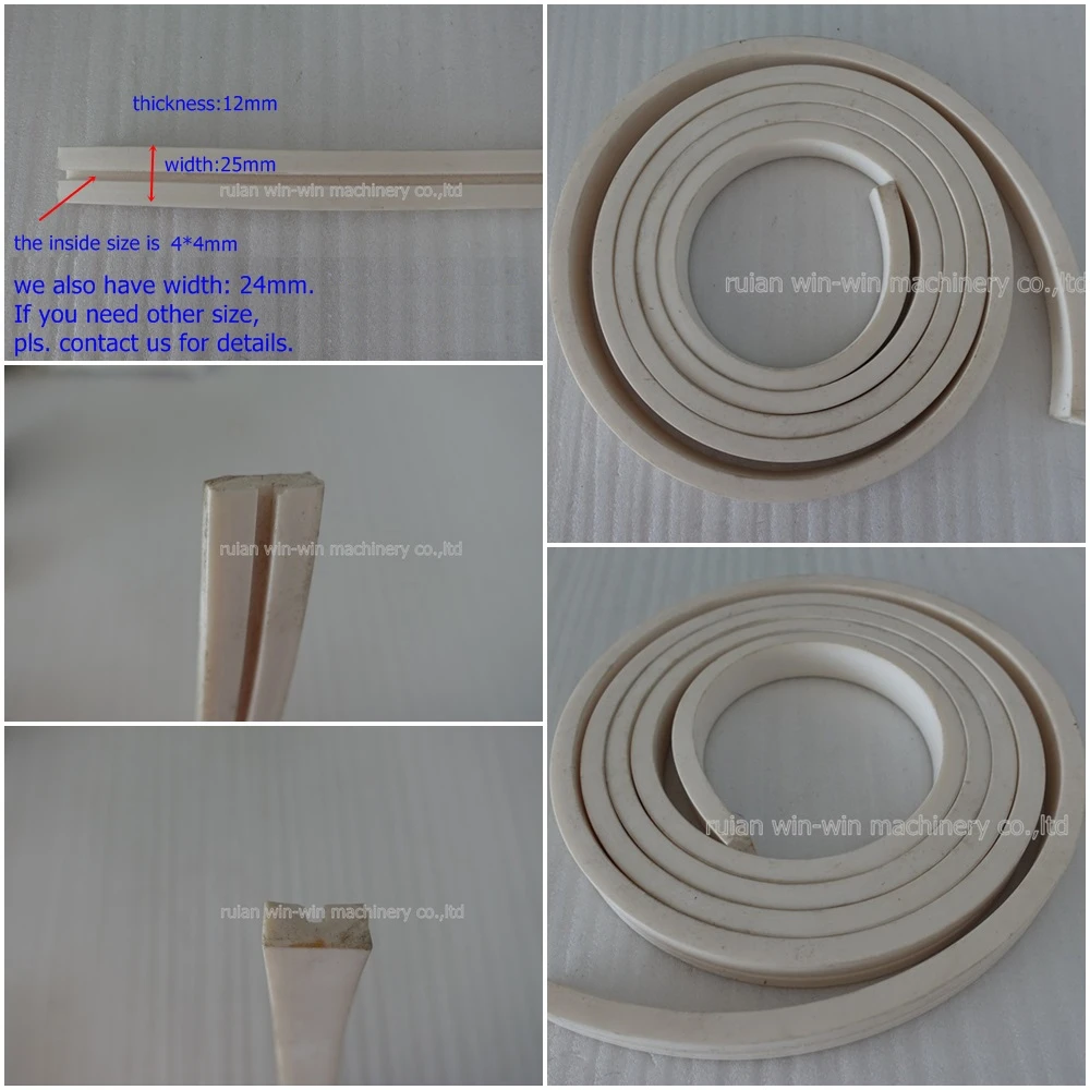 Ширина полосы силиконовой резины 25 мм толщина мм 12 мм полиэтиленовый пакет машина для герметизации резки силиконовая уплотнительная лента