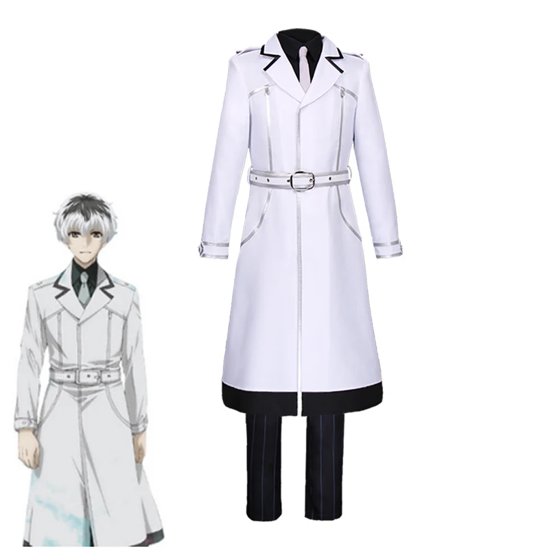 2018 Новый японский аниме Токийский Гуль Хейз Сасаки Косплэй костюм Kaneki Кен Делюкс