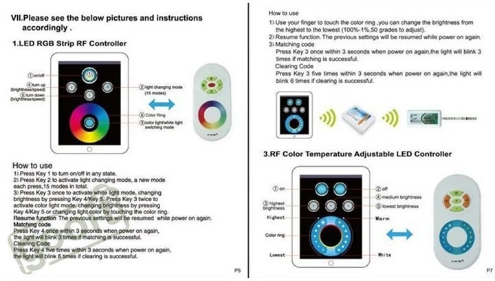 2,4 г светодиодный сенсорный контроллер Панель RGB контроллер 18A RF Беспроводной Touch Панель светодиодный пульт дистанционного управления для