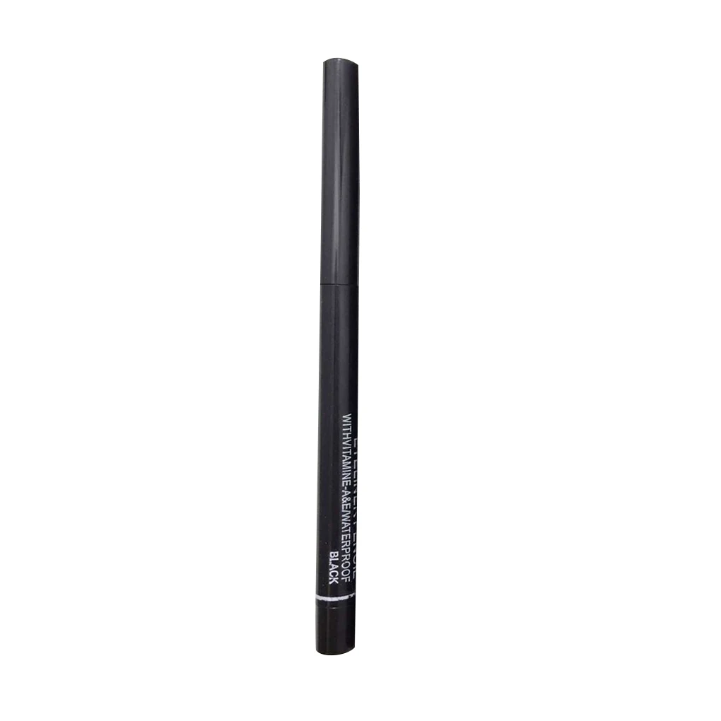 Vitamine A/E водостойкие черные/коричневые простые в использовании карандаши для подводки глаз для начинающих макияжа/студентов