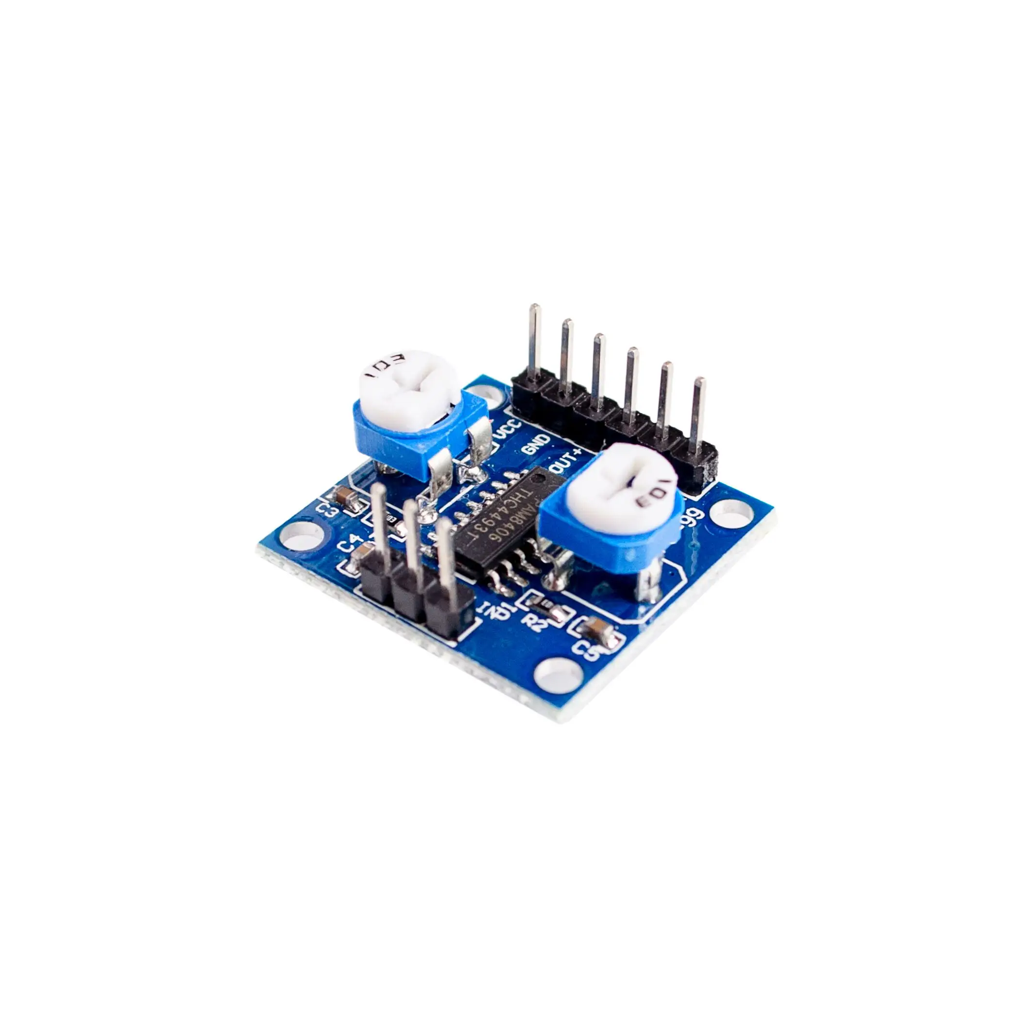 

10pcs PAM8406 Digital Amplifier Board With Volume Potentiometer 5Wx2 Stereo
