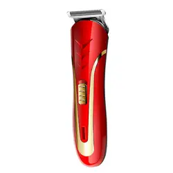 Kemei KM-1409 110-220 В 50/60 Гц красный ABS Электрический машинки для стрижки волос Профессиональные резки