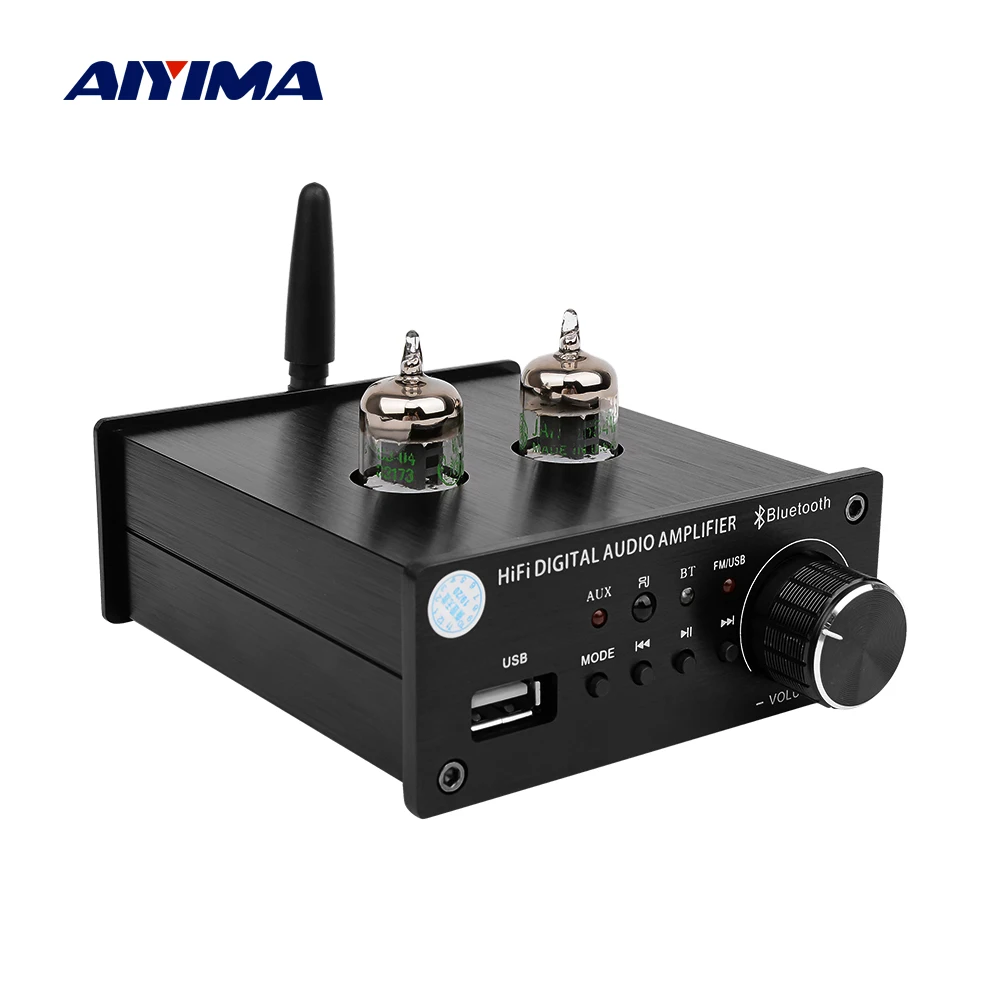 Трубчатый предусилитель AIYIMA плата предусилителя Bluetooth 4 2 5654 трубчатый регулятор