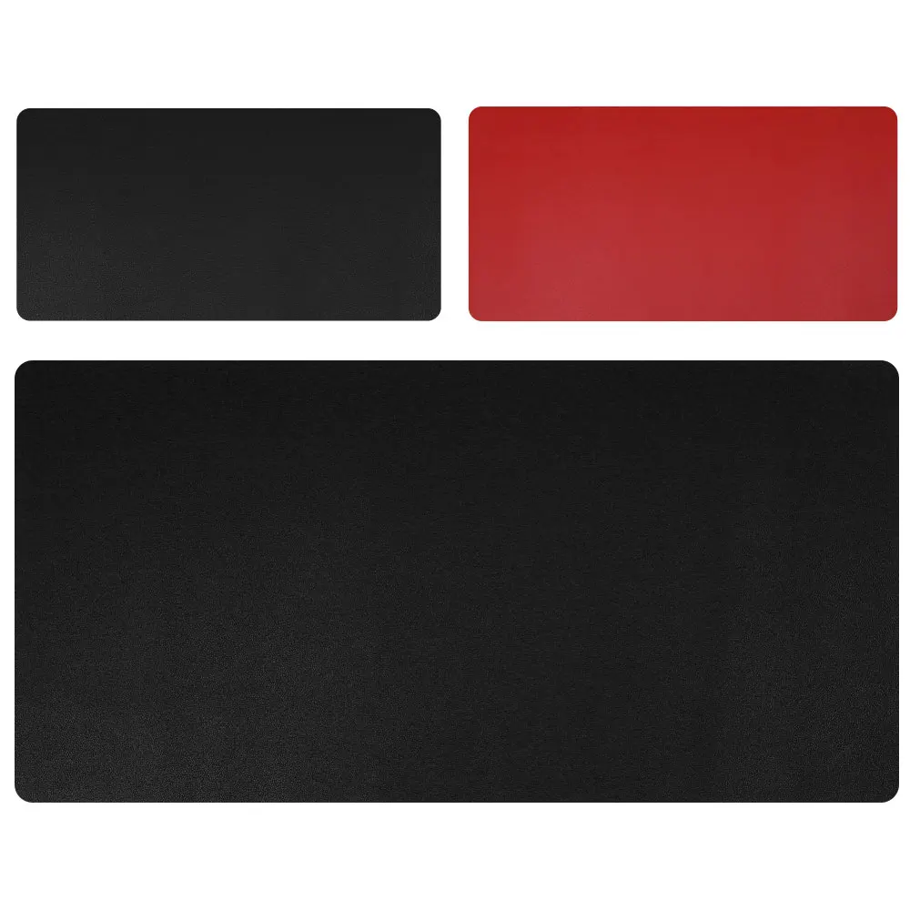  Double-Sided PU Leather Desk Mats Clipboard Table Mats Anti-dirty Computer Keyboard Pad Laptop Full