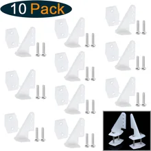 10 Sets Nylon Control Horns 4 holes W13xL18xH25mm with Screws For font b RC b font