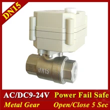 Tsai вентилятор электрический клапан 1/2 ''SS304 2 way AC/DC9-24V моторизованный клапан 2/5 провода с индикатором для оборудование для питьевой воды