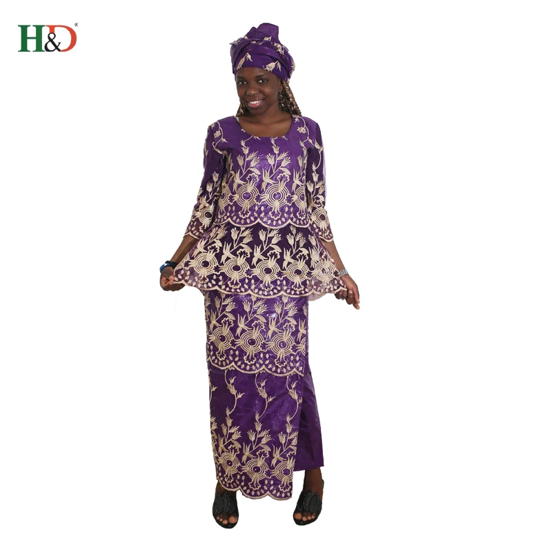 Тюрбан в африканском стиле Африки кружевное с вышивкой халат Базен riche 2018 африканская одежда veste африканского femme в нигерийском стиле aso Оке