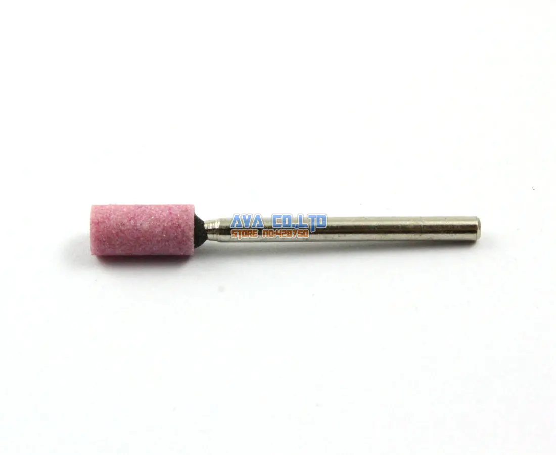 

20 Pieces 6x12mm Mounted Point Pink Aluminum Oxide Abrasive Grinding Stone Bit 3mm Shank