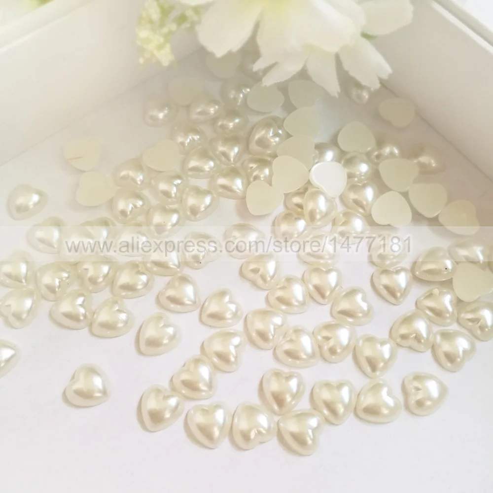 Heart Shaped Pearls 10mm 4