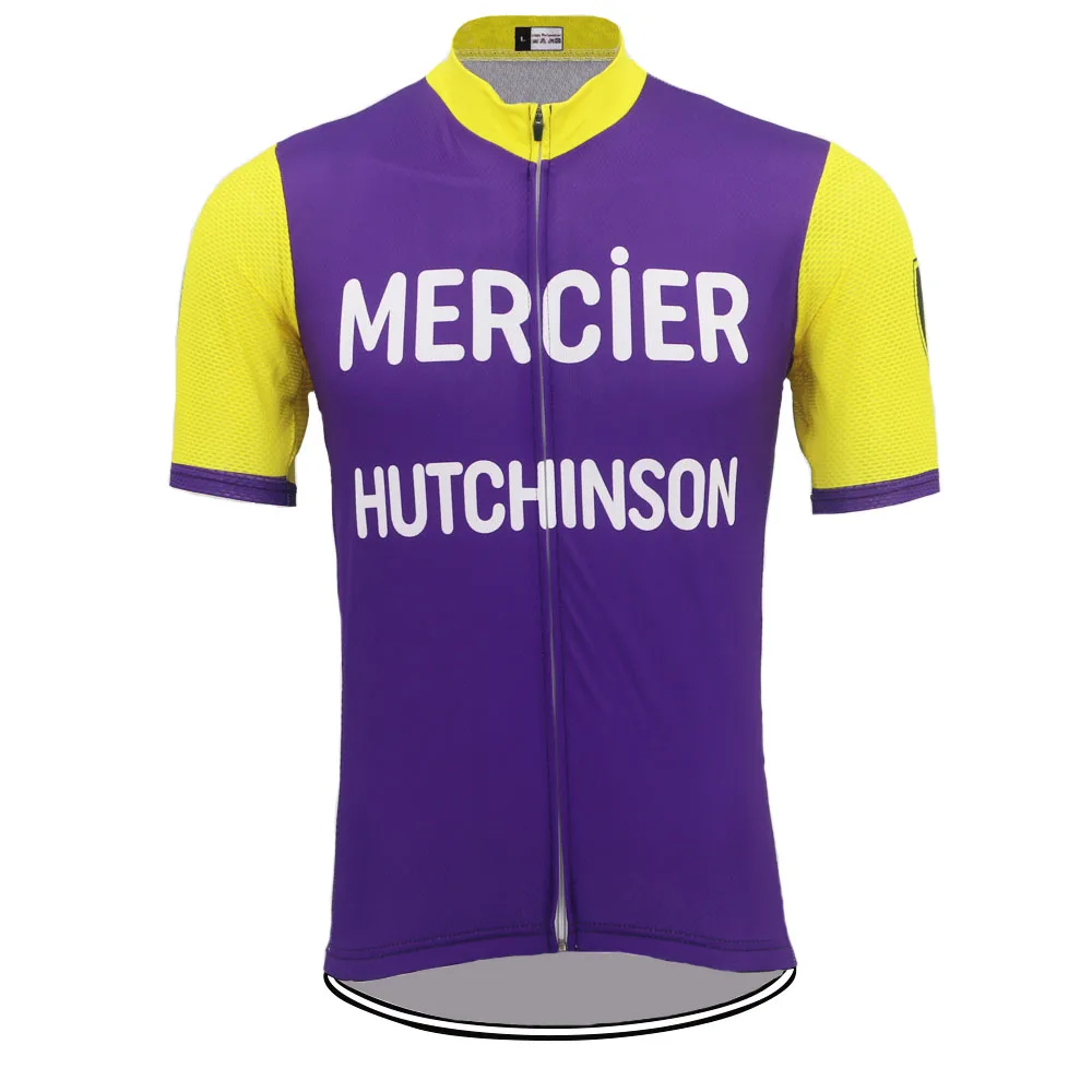 

MERCIER Cycling Jerseys Summer Breathable men Short Sleeve cycling Clothing pro team bike wear jersey ropa Ciclismo MTB