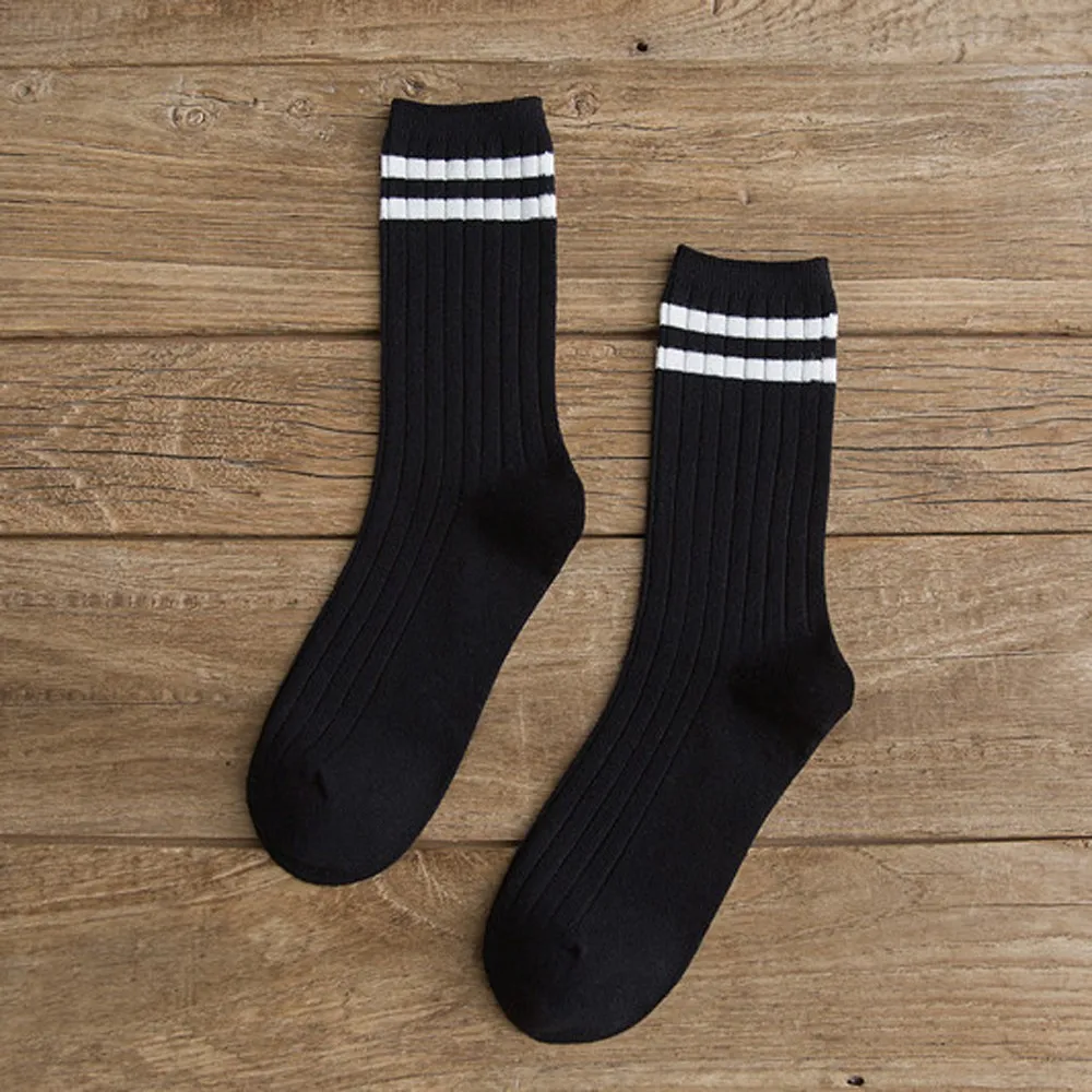 Гольфы, носки высокого качества, женские длинные хлопковые повседневные гетры, вязаные носки W411