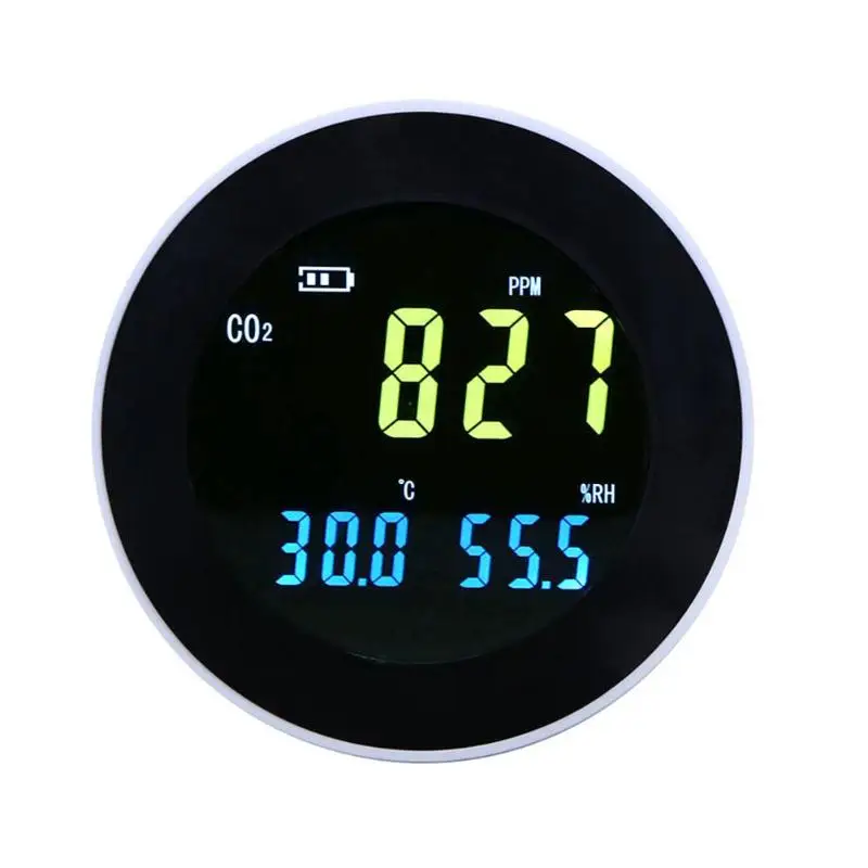 NEW Digital CO2 Detector Carbon Dioxide Gas Leak Detector CO2 Analyzer Monitor with Alarm System Air CO2 Gas Detector Sensor NEW Digital CO2 Detector Carbon Dioxide Gas Leak Detector CO2 Analyzer Monitor with Alarm System Air CO2 Gas Detector Sensor