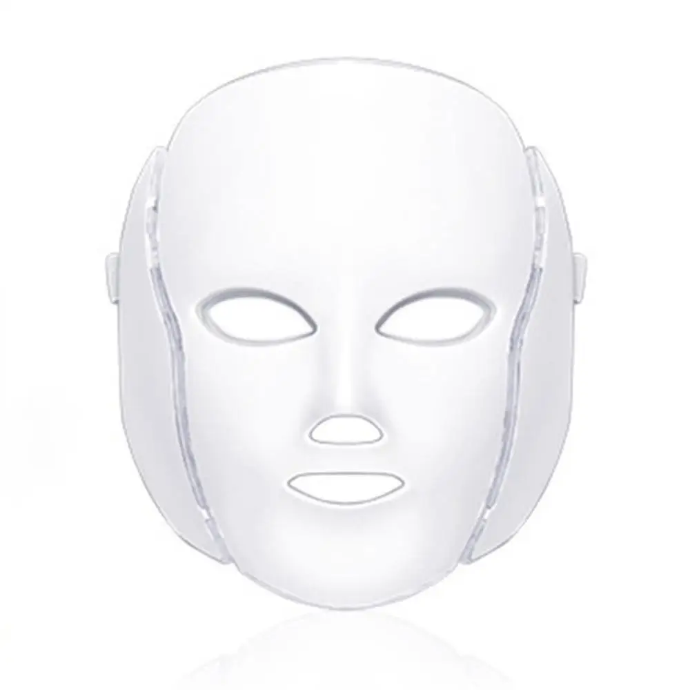 7 Colors Led Facial Mask Led Household Spectrometer Face Mask Machine Light Therapy Acne Mask Neck Beauty Led Mask OPP Bag Pack