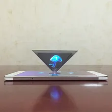 Дропшиппинг 3D голограмма Пирамида Дисплей проектор видеопроектор Стенд Универсальный для смарт мобильный телефон 8899 Дропшиппинг 3D голограмма Пирамида Дисплей проектор видеопроектор Стенд Универсальный для смарт мобильный телефон 8899