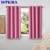 Estrellas Brillantes niños cortinas de tela para sala de estar niños niño niña dormitorio azul/Rosa cortinas opacas personalizado wp123-45 de cortinas ► Foto 1/6