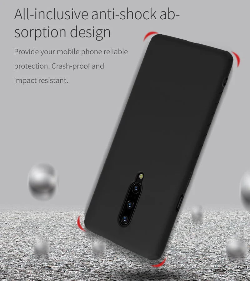 Nillkin жидкий силиконовый чехол для Oneplus 7 Pro мягкий гелевый резиновый тонкий защитный