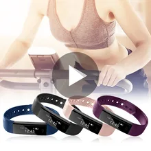 Водонепроницаемый Шагомер Bluetooth монитор сна Интеллектуальный OLED тачпад смарт-браслет для бега спортивные часы фитнес-браслет