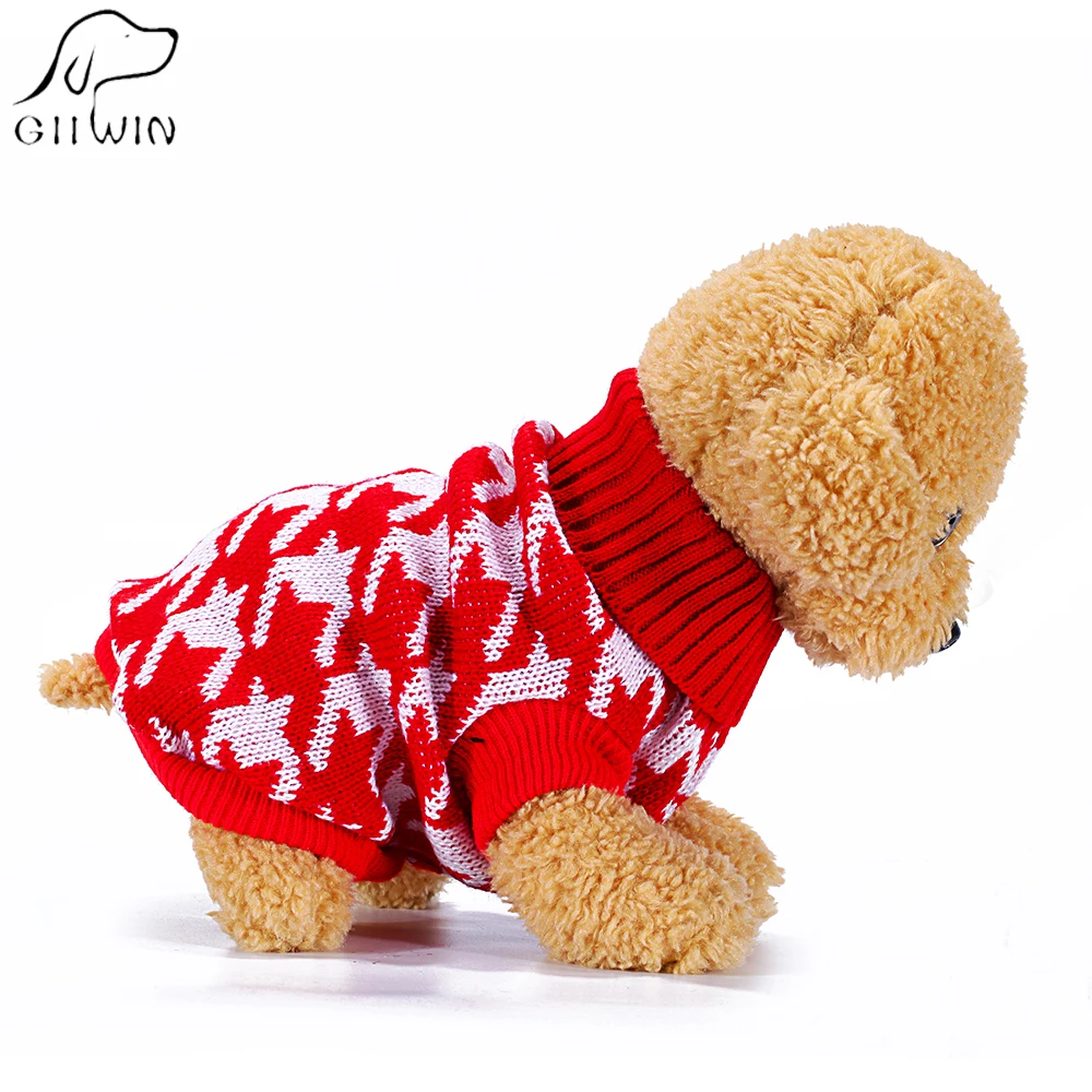 Classic Pet Sweater High Quality Dog Jumpers Pets Winter Clothing For