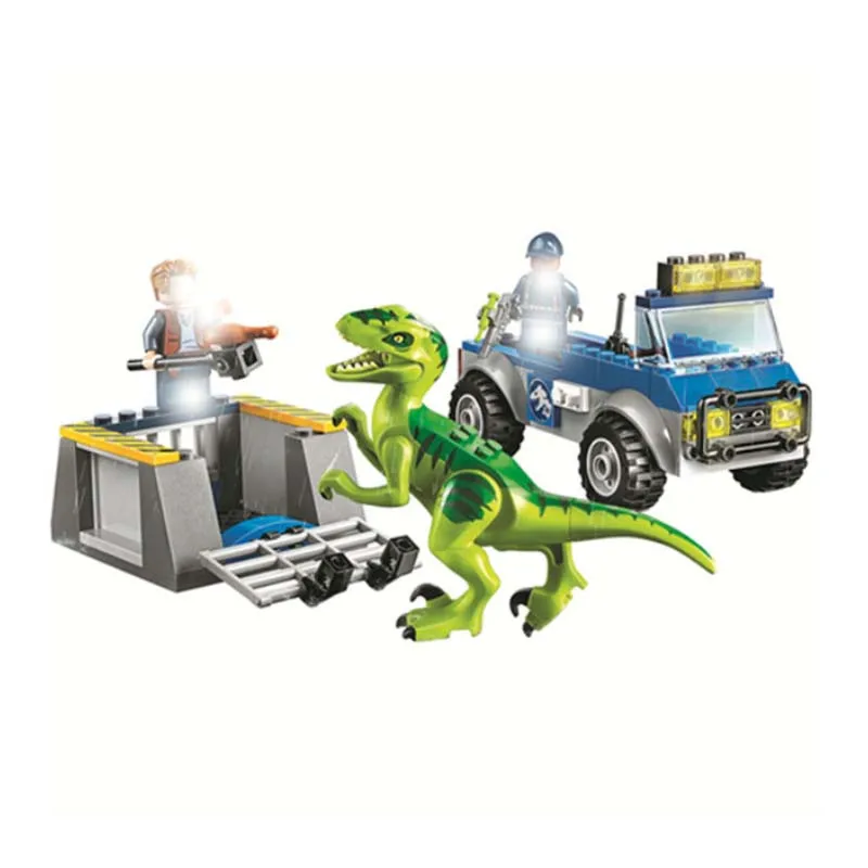 Jurassic World Dinosaur Park Toys Set Building Brick Blocks T-rex Model Compatible With Legoings Children Christmas Gift