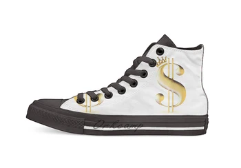 

King of money Casual High Top Canvas shoes sneakers For Drop shipping