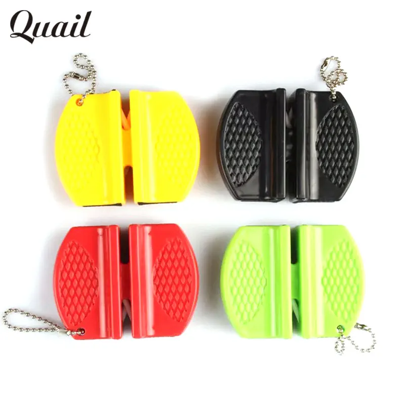 

Quail Mini Knife Sharpener Pocket Camping Hiking Portable Knife Sharpening Professional Household Sharpening Stone Kitchen Tool