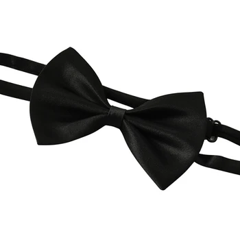 

2019 Classic Kids Bow Tie Boys Grils Baby Children Bow Tie Fashion Solid Color Mint Green Red Black White Toddle Pets Cravate